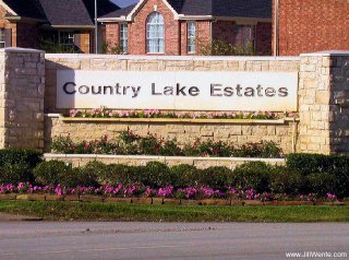 Country Lake Estates subdivision