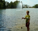 Fishing at WindRose lake