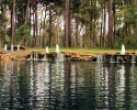 Lakes of Cypress Forest fountains