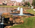 Lakes of Cypress Forest fountains