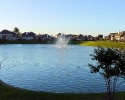 Louetta Lakes at dusk