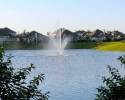 Louetta Lakes fountain