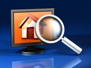 Searching homes for sale online