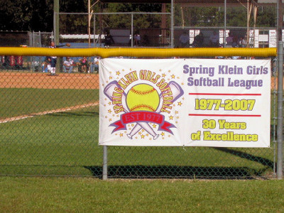 Spring Klein Girls Softball League