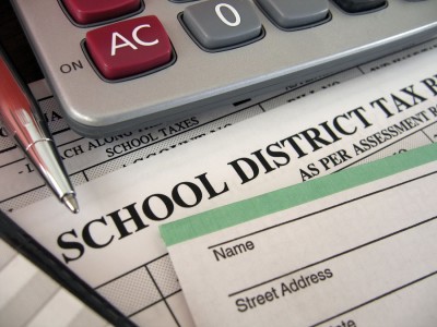 Klein school district taxes