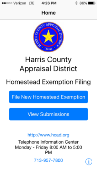 spring texas homestead exemption 