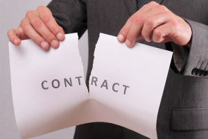 when can you terminate your real estate contract texas