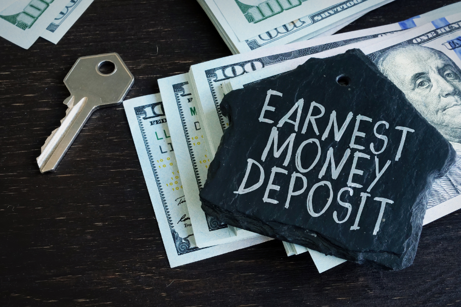 earnest money when buying a spring texas home