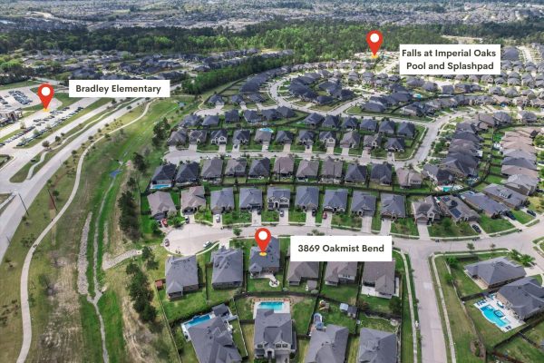 Falls at Imperial Oaks Homes for Sale Spring Texas.