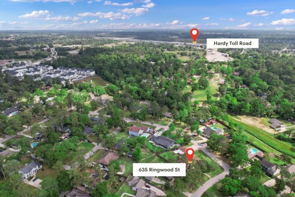 One-story homes for sale with a large lot and a three-car garage in Spring, Texas