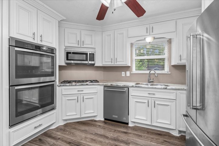 One-story homes for sale with a large lot and a three-car garage in Spring, Texas