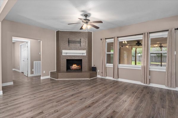 One-story homes for sale with a large lot and a three-car garage in Spring, Texas